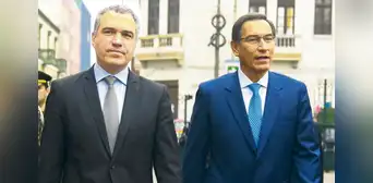 Martín Vizcarra y Salvador del Solar: informe del fujimorismo plantea inhabilitarlos por la disolución del Congreso