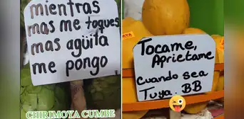 El ingenio peruano que conquista TikTok: letreros de un puesto de frutas arrasan en redes sociales El ingenio peruano que conquista TikTok: letreros de un puesto de frutas arrasan en redes sociales