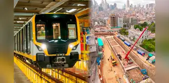 Línea 2 del Metro: Estación Central alcanza un 39 % de avance en obras civiles