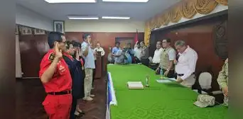 Presidente de la Corte de Sullana juramenta como integrante del COPROSEC Presidente de la Corte de Sullana juramenta como integrante del COPROSEC