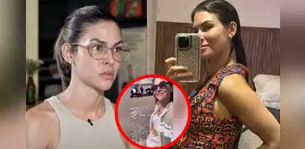Anahí de Cárdenas sorprende al lucir una gran barriga falsa de embarazada por un peculiar motivo: "Mi panza no es tan grande" Anahí de Cárdenas sorprende al lucir una gran barriga falsa de embarazada por un peculiar motivo: "Mi panza no es tan grande"