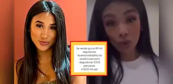 Samahara Lobatón logró vender su cuenta de Instagram a emprendedora ecuatoriana: "Me la dejó económico"