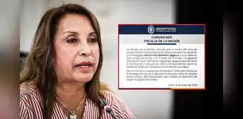 Fiscalía da 24 horas a Dina Boluarte para que entregue historial clínico que motivó su cirugía Fiscalía da 24 horas a Dina Boluarte para que entregue historial clínico que motivó su cirugía
