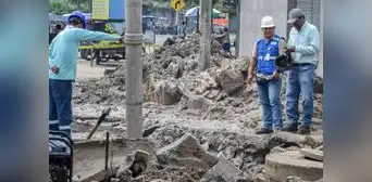 Villa María del Triunfo el es distrito donde se atienden más emergencias por tuberías rotas Villa María del Triunfo el es distrito donde se atienden más emergencias por tuberías rotas