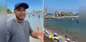 Venezolano visita la playa Embajadores en Lima y queda sorprendido: "Es como estar en Miami"