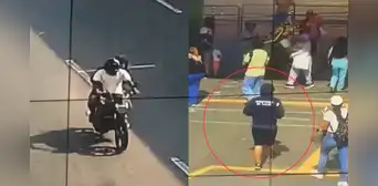 Cámara capta instante en que sicario baleó a hombre en estación La Cultura de la Línea 1: usó chaleco del Minsa Cámara capta instante en que sicario baleó a hombre en estación La Cultura de la Línea 1: usó chaleco del Minsa
