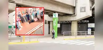 Fiscalía inicia investigación preliminar tras ataque en estación La Cultura de Línea 1 del Metro de Lima Fiscalía inicia investigación preliminar tras ataque en estación La Cultura de Línea 1 del Metro de Lima