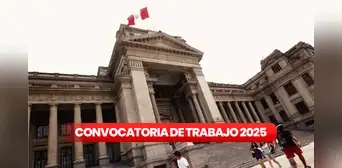 Poder Judicial anuncia convocatoria de trabajo en Lima Metropolitana con sueldos de S/4.750: ¿cuáles son los requisitos? Poder Judicial anuncia convocatoria de trabajo en Lima Metropolitana con sueldos de S/4.750: ¿cuáles son los requisitos?