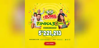 Resultados de La Tinka de este domingo 19 de enero: números ganadores, premios y el Pozo Millonario