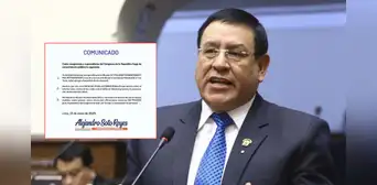 Alejandro Soto amenaza a periodista que lo vinculó con la presunta red de prostitución en el Congreso Alejandro Soto amenaza a periodista que lo vinculó con la presunta red de prostitución en el Congreso