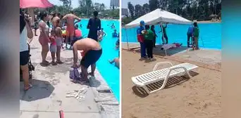 SJL: mujer muere en la playa artificial del Club Metropolitano Huiracocha SJL: mujer muere en la playa artificial del Club Metropolitano Huiracocha