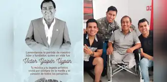Orquesta Candela lamenta la muerte de su líder y fundador Víctor Yaipén: “Gracias inmensas, papá”