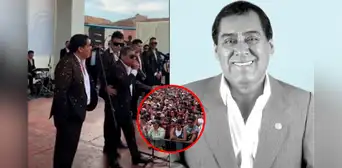Walter Yaipén lloró al enterarse de la muerte de su hermano Víctor Yaipén en pleno concierto en San Miguel