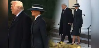 El misterioso look de Melania Trump que eligió para acompañar a Donald Trump a la toma de posesión 2025 El misterioso look de Melania Trump que eligió para acompañar a Donald Trump a la toma de posesión 2025