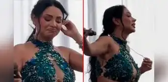Pamela Franco pasa incómodo momento en pleno concierto EN VIVO y lanza fuerte mensaje: "No pueden apagar este momento"
