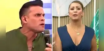 Christian Domínguez abandona furioso el set de 'Préndete' en vivo y Karla Tarazona lo encara: "Está mal acostumbrado" Christian Domínguez abandona furioso el set de 'Préndete' en vivo y Karla Tarazona lo encara: "Está mal acostumbrado"