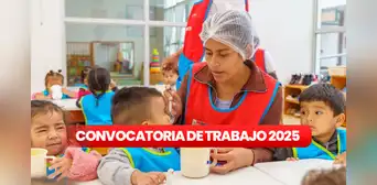 ¿Eres técnico o universitario? Cuna Más lanza convocatoria de trabajo CAS con sueldos de S/6.260 en Lima, Amazonas y otras regiones del Perú ¿Eres técnico o universitario? Cuna Más lanza convocatoria de trabajo CAS con sueldos de S/6.260 en Lima, Amazonas y otras regiones del Perú