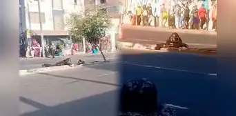 Presunto explosivo generó pánico y congestión en av. Abancay: UDEX cerró temporalmente la vía