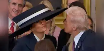 El sombrero de Melania Trump desata ola de memes tras la toma de posesión de su esposo: imágenes 'made in USA' El sombrero de Melania Trump desata ola de memes tras la toma de posesión de su esposo: imágenes 'made in USA'