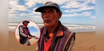 Así vive el hombre de 76 años que decidió pasar su vida solo en la orilla del mar en Perú: “La verdad es triste” Así vive el hombre de 76 años que decidió pasar su vida solo en la orilla del mar en Perú: “La verdad es triste”