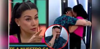Diana Sánchez "roba" beso EN VIVO a Giacomo Bocchio tras emotiva eliminación de 'El gran chef: famosos' Diana Sánchez "roba" beso EN VIVO a Giacomo Bocchio tras emotiva eliminación de 'El gran chef: famosos'