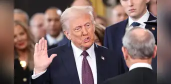 Trump firma decretos en su primer día como presidente: lista actualizada de acciones contra inmigrantes, TikTok y más Trump firma decretos en su primer día como presidente: lista actualizada de acciones contra inmigrantes, TikTok y más
