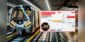 Plan de desvío por obras en la Línea 4 del Metro de Lima: conoce las rutas alternas