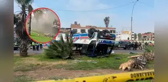 Trágico accidente en SMP: imágenes de despiste de cúster que dejó una niña y 2 personas fallecidas Trágico accidente en SMP: imágenes de despiste de cúster que dejó una niña y 2 personas fallecidas