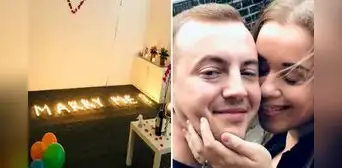 Hombre prendió 100 velas para pedirle matrimonio a su novia, pero quemó su casa: caso es viral