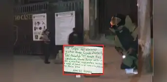 SJL: delincuentes dejan explosivo y carta extorsiva frente al penal 'Castro Castro'