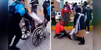 Motociclista se despista y queda herido tras evitar atropellar a una mascota en Juliaca