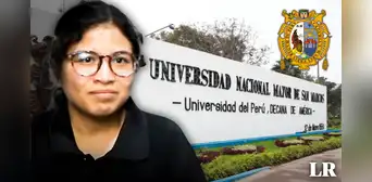 Alumna de la UNMSM que ingresó a Veterinaria tras 6 intentos revela que estudiaba con live en YouTube: "Me preparé sola"
