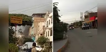Incendio de grandes proporciones consume una vivienda en Comas: 8 unidades de bomberos atienden el siniestro Incendio de grandes proporciones consume una vivienda en Comas: 8 unidades de bomberos atienden el siniestro