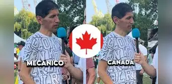 Huanuqueño revela su sueldo como mecánico en Canadá y sorprende: “Estoy contento acá”