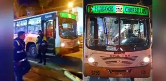 Balean bus de ruta San Juan de Lurigancho a Chorrillos con pasajeros: chofer fue trasladado de emergencia