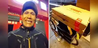 Repartidor en Lima revela cuánto gana en 3 horas y usuarios opinan: "Muy poco"