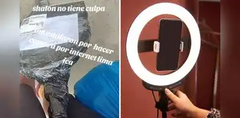 Peruano compró aro de luz por internet y lo que le enviaron sorprende en redes: “Me estafaron”