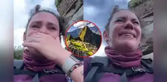 Turista brasileña rompe en llanto al conocer por primera vez Machu Picchu: “Es increíble” Turista brasileña rompe en llanto al conocer por primera vez Machu Picchu: “Es increíble”