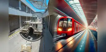 Línea 4 del Metro: Avance del 90% en el ensamblaje de la tuneladora Micaela Línea 4 del Metro: Avance del 90% en el ensamblaje de la tuneladora Micaela
