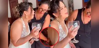 Brenda Dávila, esposa de Giacomo Bocchio, impacta al cortar su vestido en plena boda: "Discúlpame" Brenda Dávila, esposa de Giacomo Bocchio, impacta al cortar su vestido en plena boda: "Discúlpame"