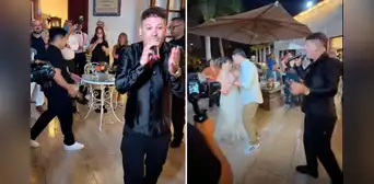 Ricky Trevitazo se robó el show en la boda de Giacomo Bocchio y Brenda Dávila: cantó, animó e hizo bailar a los novios