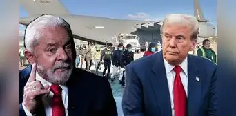 Trump recibe queja de Lula da Silva por deportación de inmigrantes brasileños de EE. UU. en condiciones "inhumanas” Trump recibe queja de Lula da Silva por deportación de inmigrantes brasileños de EE. UU. en condiciones "inhumanas”