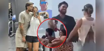 Gino Assereto y 'Majo con sabor' son captados en la playa tras publicar su primera foto juntos