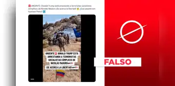 Video no muestra a soldados de los Estados Unidos arrestando a "terroristas de Nicolás Maduro" Video no muestra a soldados de los Estados Unidos arrestando a "terroristas de Nicolás Maduro"