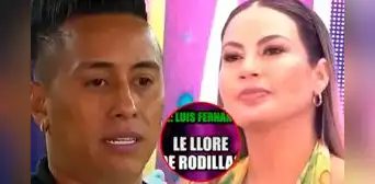 Luis Fernando asegura que Christian Cueva le lloró de rodillas a Pamela López: "Para recuperar a su familia"