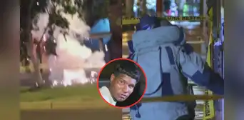 Los Olivos: capturan a delincuente tras colocar un explosivo en la fachada de un negocio Los Olivos: capturan a delincuente tras colocar un explosivo en la fachada de un negocio