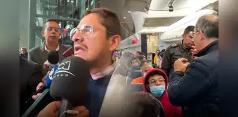 Inmigrante colombiano relata cómo fueron tratados al ser deportados de USA: "Nos esposaron de los pies hasta la cadera"