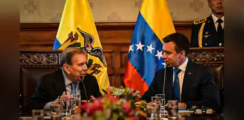 Edmundo González se reúne con Daniel Noboa, presidente de Ecuador, y recibirá el título de doctor honoris causa Edmundo González se reúne con Daniel Noboa, presidente de Ecuador, y recibirá el título de doctor honoris causa