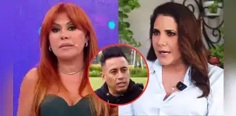Magaly Medina arremete contra Andrea Llosa tras entrevista con Christian Cueva: "Eso es mío, ella no sabe nada de Cueva" Magaly Medina arremete contra Andrea Llosa tras entrevista con Christian Cueva: "Eso es mío, ella no sabe nada de Cueva"