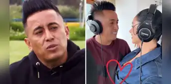 ¿Nuevo tema? Pamela Franco aparece con Christian Cueva en estudio de grabación tras entrevista con Andrea Llosa